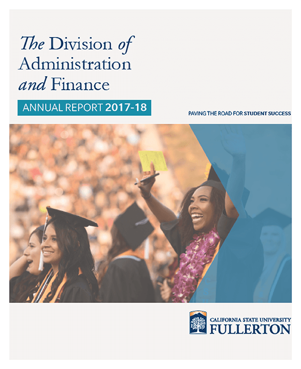 Annual Report Division Of Administration And Finance Csuf 